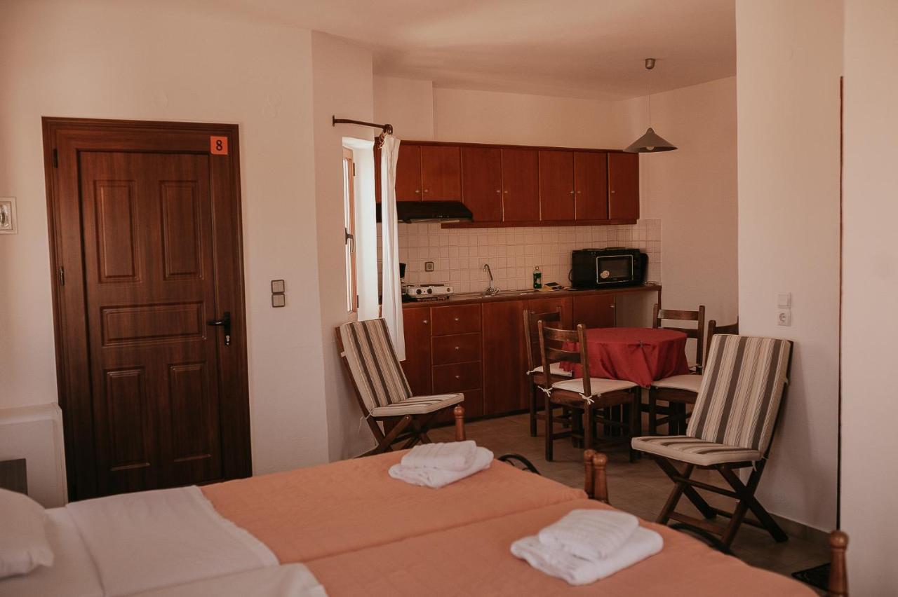 Flamingo Apartments Palekastro Buitenkant foto