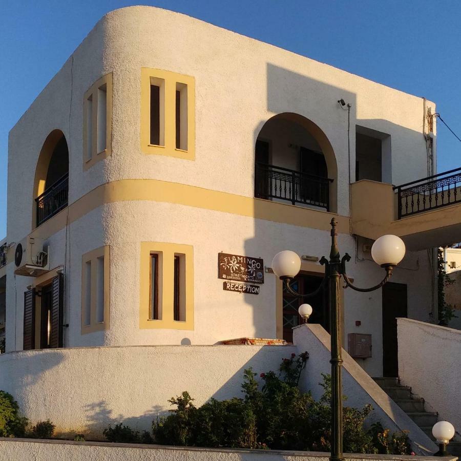 Flamingo Apartments Palekastro Buitenkant foto